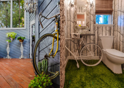 A Nature Lover’s Half Bath