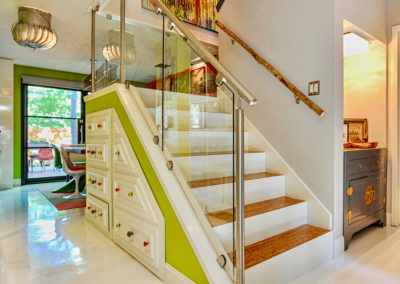 Outdated to Open Concept Staircase